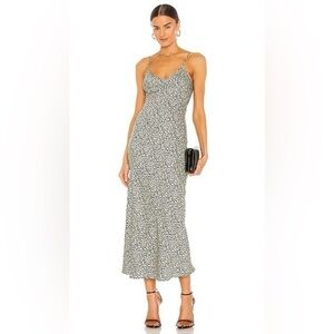 New! All Saints Bryony Ditsy Floral Print Slip Maxi Dress ✨ size 4